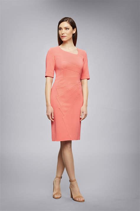 Flattering your figure: Tips for finding the right fit of a coral talisman knee length dress